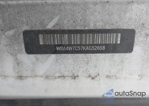 2019 BMW 440I из США, поврежденный, VIN WBA4W7C57KAG52658